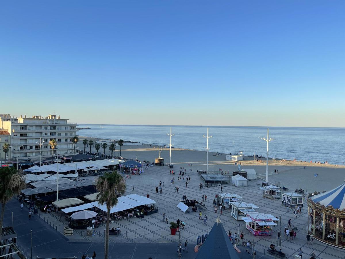 T2 Vue Mer Canet Plage - Le Petit Paradis Buitenkant foto