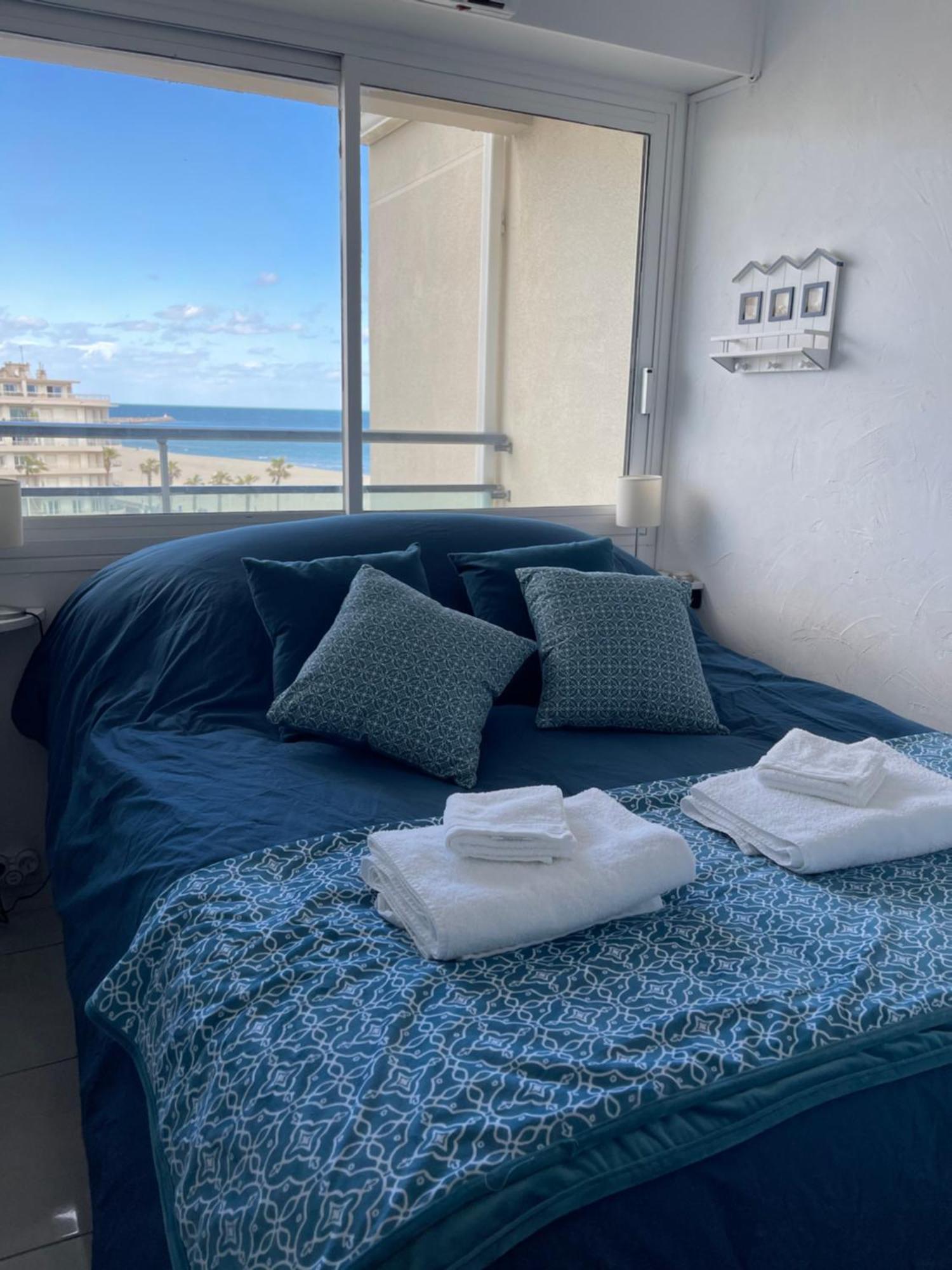 T2 Vue Mer Canet Plage - Le Petit Paradis Buitenkant foto